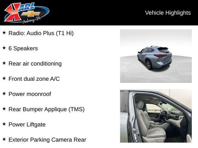 used 2021 Toyota Highlander Hybrid car, priced at $37,485