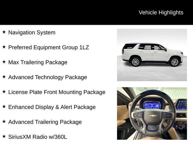 used 2023 Chevrolet Tahoe car, priced at $62,850