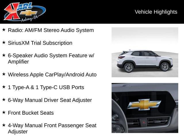 new 2026 Chevrolet TrailBlazer car, priced at $26,590
