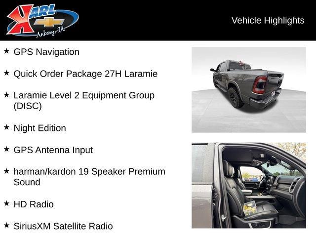used 2021 Ram 1500 car, priced at $37,987