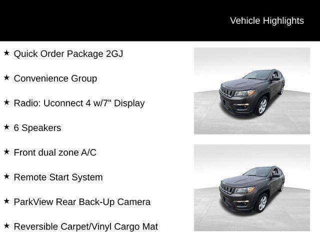 used 2021 Jeep Compass car, priced at $19,987