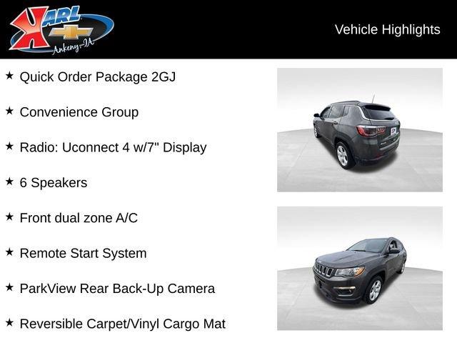 used 2021 Jeep Compass car, priced at $19,987