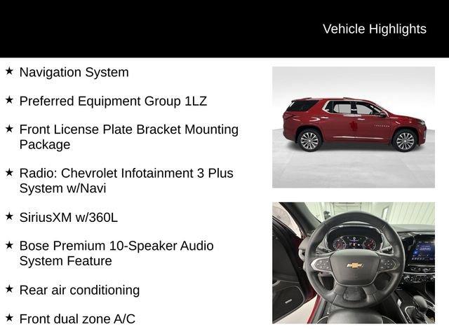 used 2023 Chevrolet Traverse car, priced at $37,987