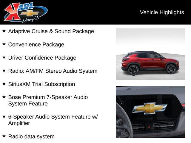 new 2026 Chevrolet TrailBlazer car, priced at $34,870