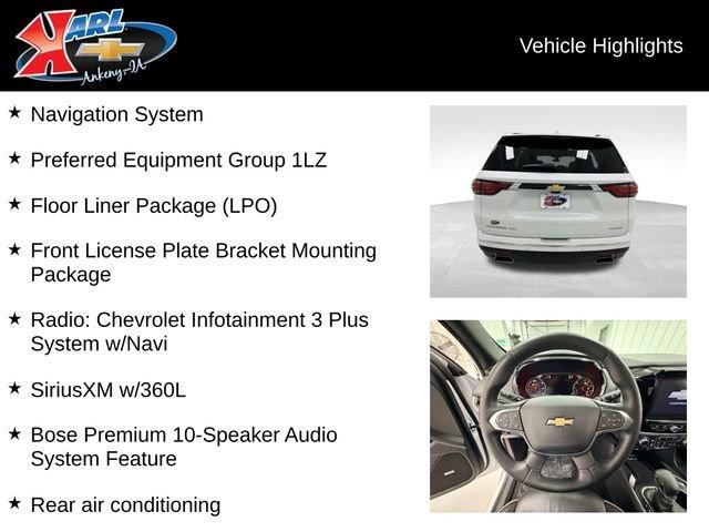 used 2023 Chevrolet Traverse car, priced at $40,485