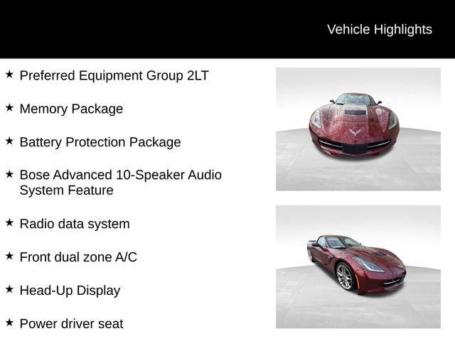 used 2016 Chevrolet Corvette car, priced at $45,485