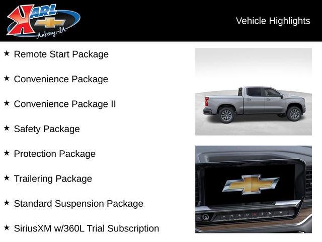 new 2025 Chevrolet Silverado 1500 car, priced at $59,170
