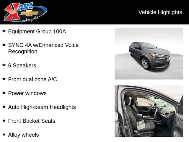 used 2021 Ford Edge car, priced at $22,987