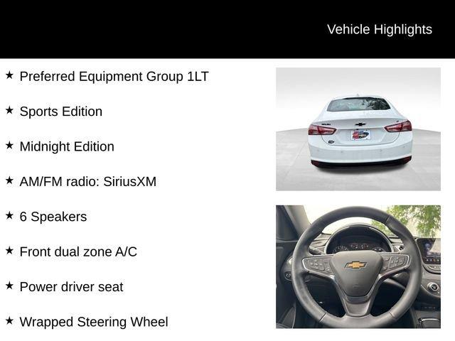 used 2024 Chevrolet Malibu car, priced at $25,987
