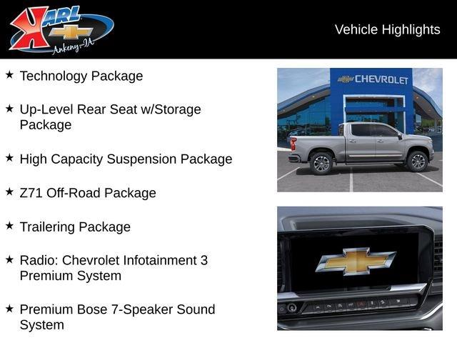 new 2025 Chevrolet Silverado 1500 car, priced at $74,815