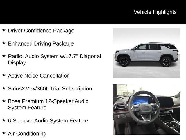 new 2026 Chevrolet Traverse car, priced at $58,450