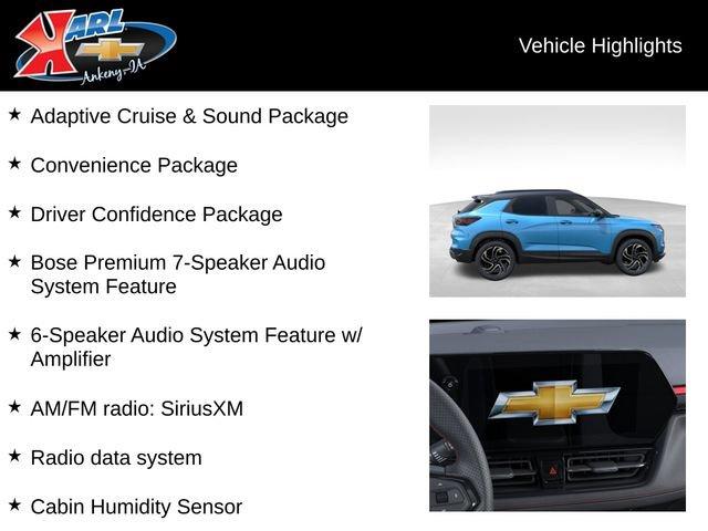 new 2026 Chevrolet TrailBlazer car, priced at $33,770