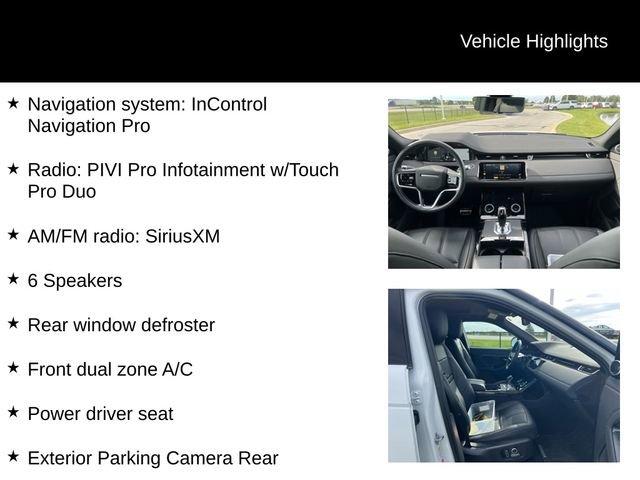 used 2022 Land Rover Range Rover Evoque car, priced at $32,987