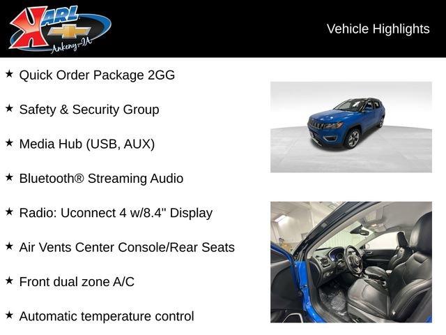 used 2020 Jeep Compass car, priced at $20,987