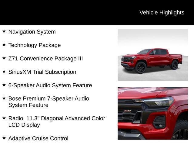 new 2025 Chevrolet Colorado car, priced at $48,785