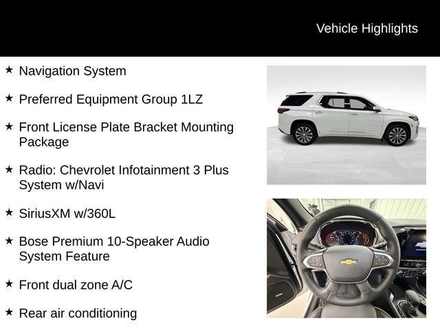 used 2023 Chevrolet Traverse car, priced at $39,987