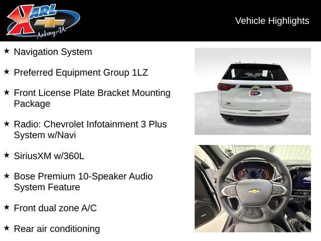 used 2023 Chevrolet Traverse car, priced at $39,987
