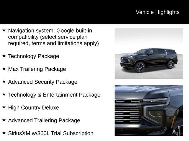 new 2025 Chevrolet Suburban car, priced at $96,330