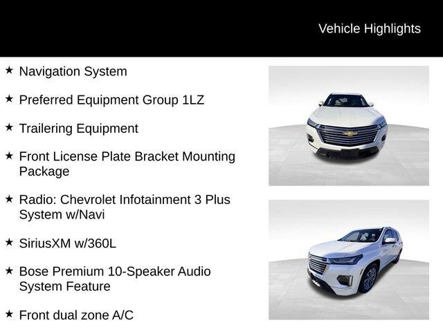used 2022 Chevrolet Traverse car, priced at $37,987