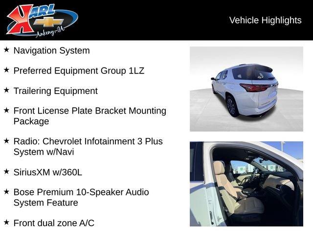 used 2022 Chevrolet Traverse car, priced at $37,987