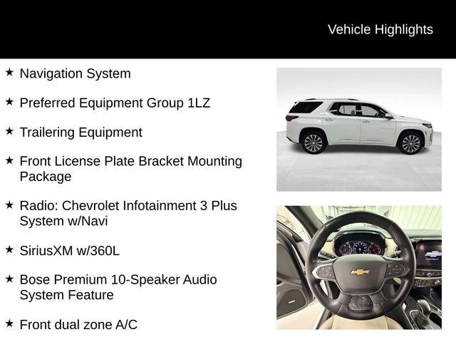 used 2022 Chevrolet Traverse car, priced at $37,987