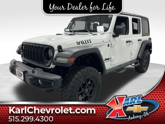 used 2024 Jeep Wrangler car, priced at $43,987