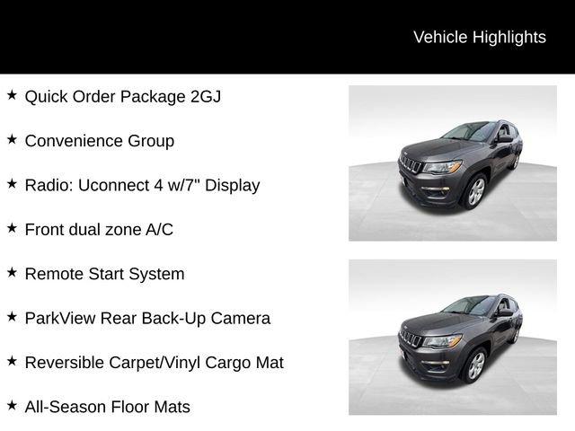 used 2021 Jeep Compass car, priced at $20,777
