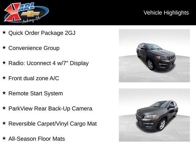 used 2021 Jeep Compass car, priced at $20,777