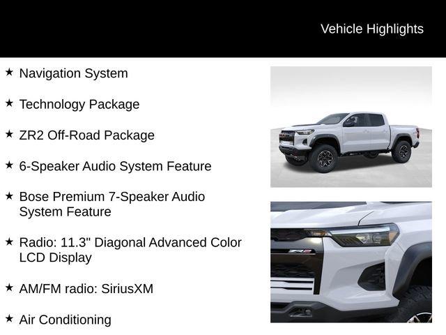 new 2025 Chevrolet Colorado car, priced at $55,096