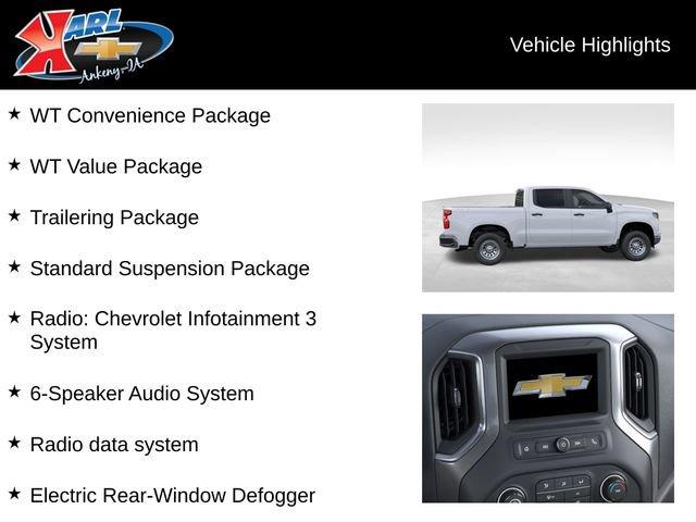 new 2025 Chevrolet Silverado 1500 car, priced at $42,005