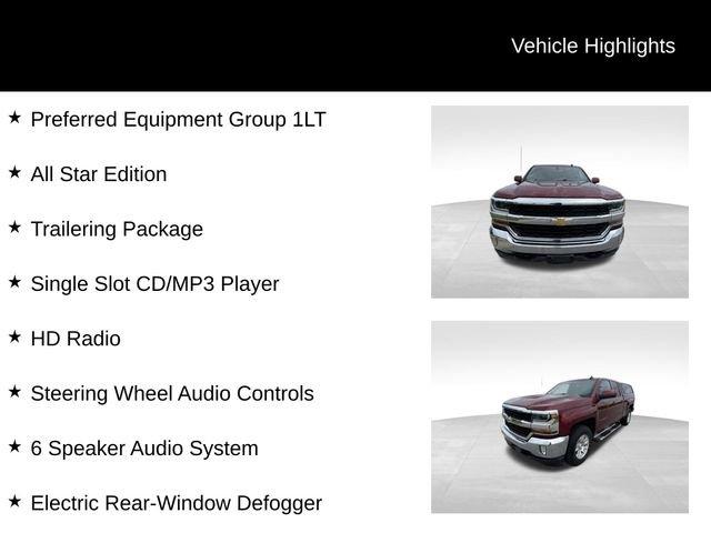 used 2017 Chevrolet Silverado 1500 car, priced at $25,987