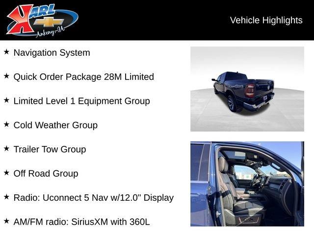 used 2022 Ram 1500 car, priced at $42,485