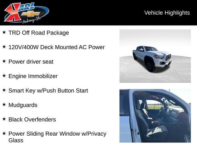 used 2020 Toyota Tacoma car, priced at $39,987