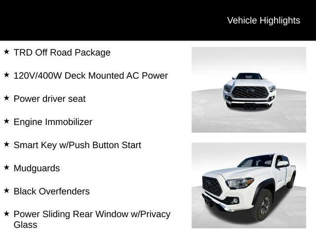 used 2020 Toyota Tacoma car, priced at $39,987