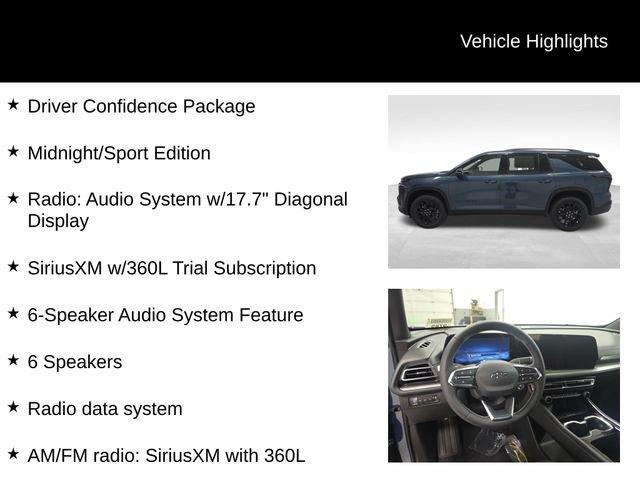 new 2026 Chevrolet Traverse car, priced at $48,205