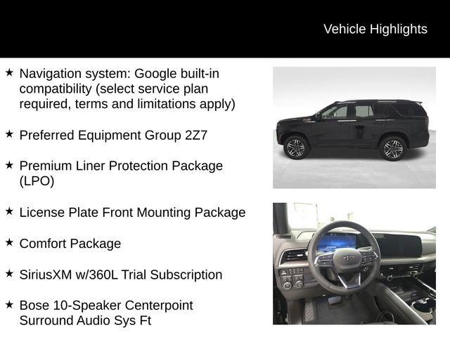 new 2026 Chevrolet Tahoe car, priced at $76,220