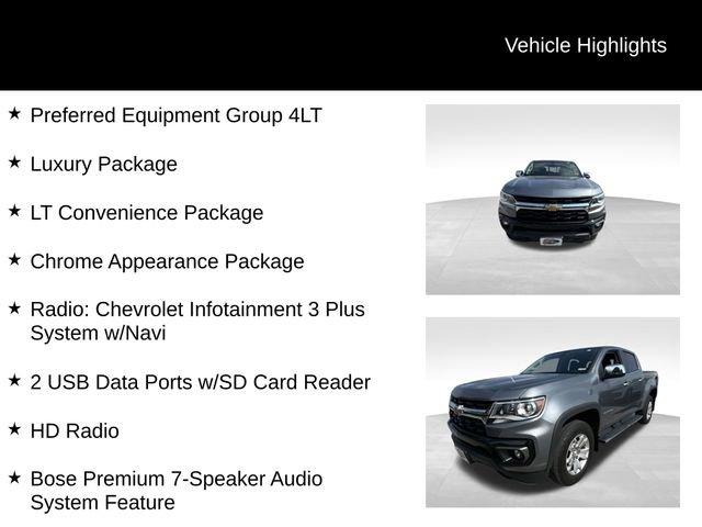 used 2021 Chevrolet Colorado car, priced at $32,987