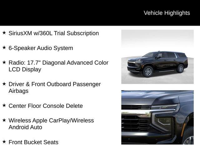 new 2025 Chevrolet Suburban car, priced at $66,945