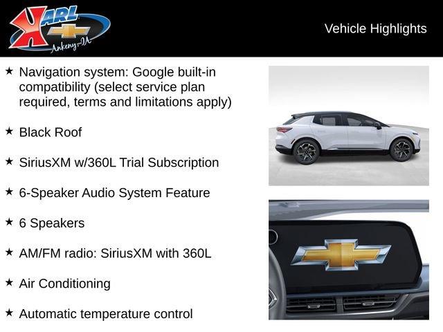 new 2025 Chevrolet Equinox EV car, priced at $45,635
