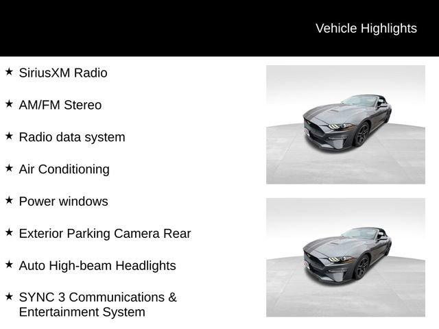 used 2021 Ford Mustang car, priced at $23,987