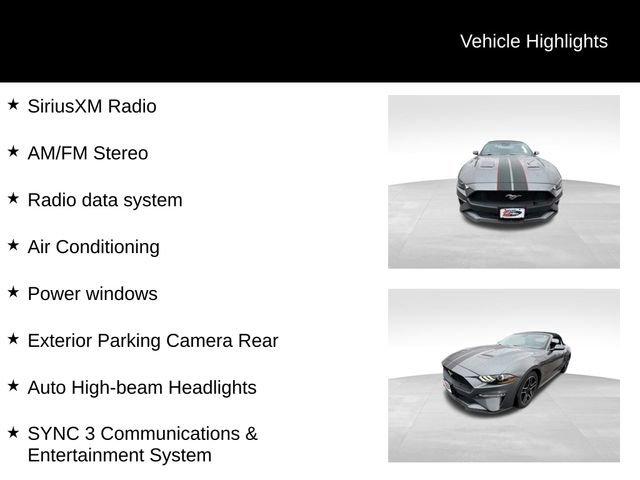 used 2021 Ford Mustang car, priced at $23,987