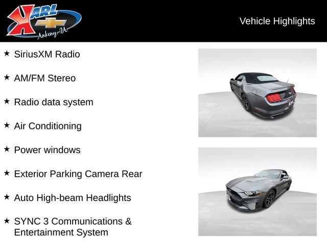 used 2021 Ford Mustang car, priced at $23,987