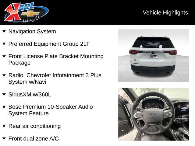used 2023 Chevrolet Traverse car, priced at $36,617
