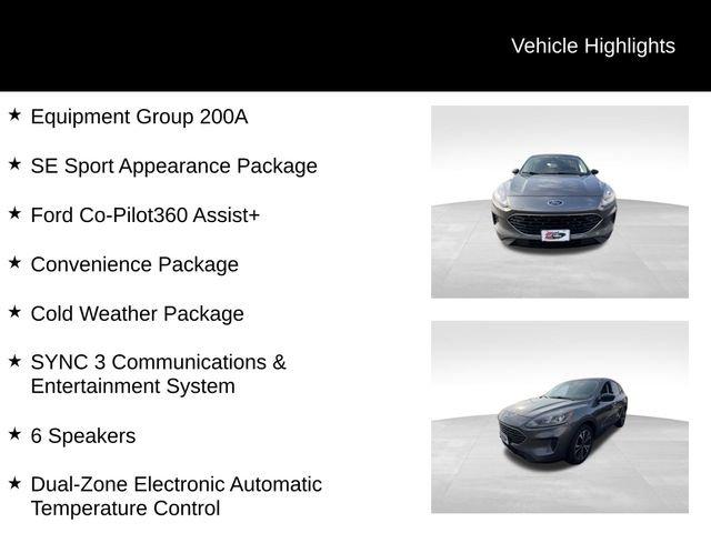 used 2022 Ford Escape car, priced at $20,987