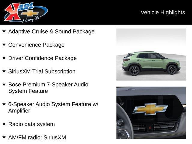 new 2026 Chevrolet TrailBlazer car, priced at $34,870