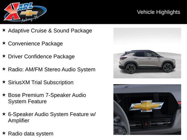 new 2026 Chevrolet TrailBlazer car, priced at $34,870