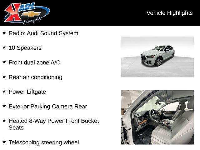 used 2023 Audi Q5 car, priced at $36,912