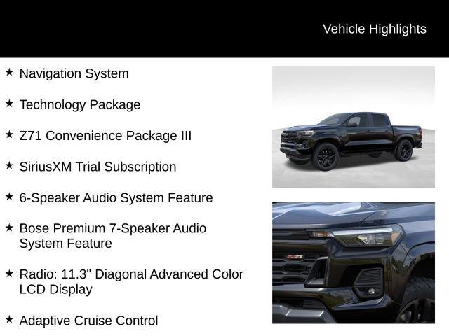 new 2025 Chevrolet Colorado car, priced at $48,790