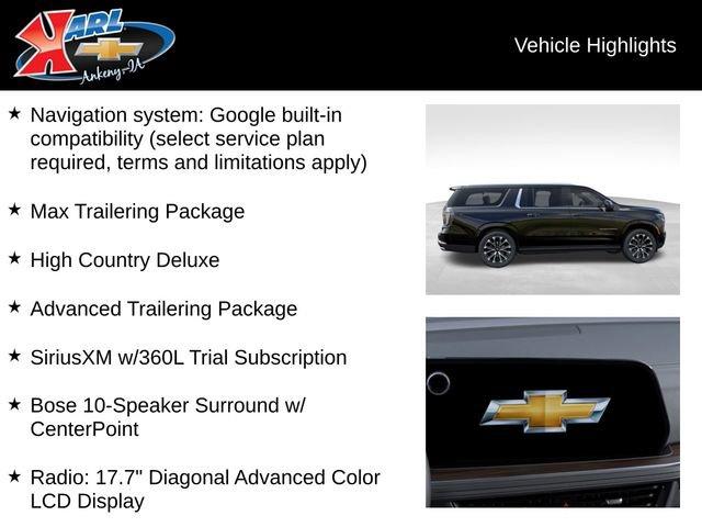new 2025 Chevrolet Suburban car, priced at $91,230