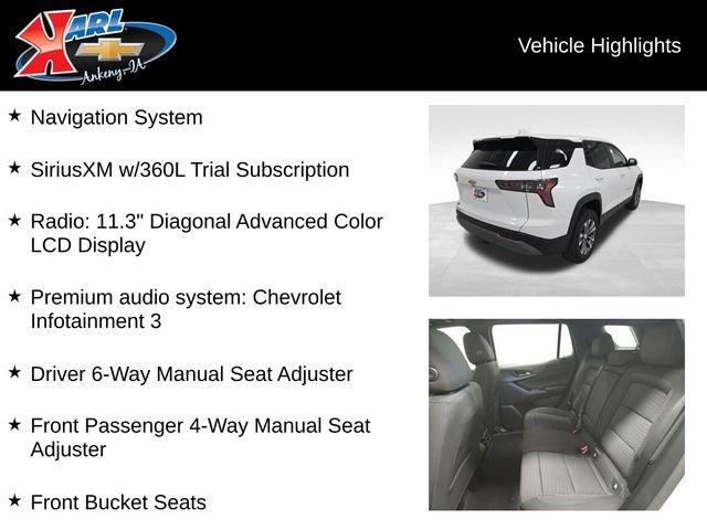 new 2026 Chevrolet Equinox car, priced at $30,495